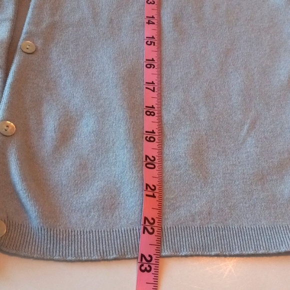 Charter Club sweater. Light blue. Size M. - Picture 9 of 9